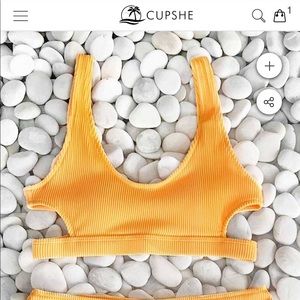 Brand New! Super cute yellow swimsuit